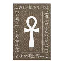 Load image into Gallery viewer, Kemetic Ankh Prayer Rug - Cowry