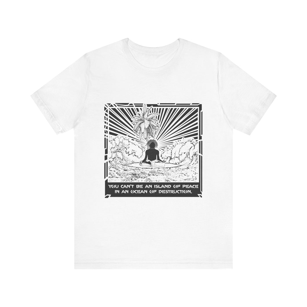 Kemetic Proverbs | Island of Peace | T-Shirt